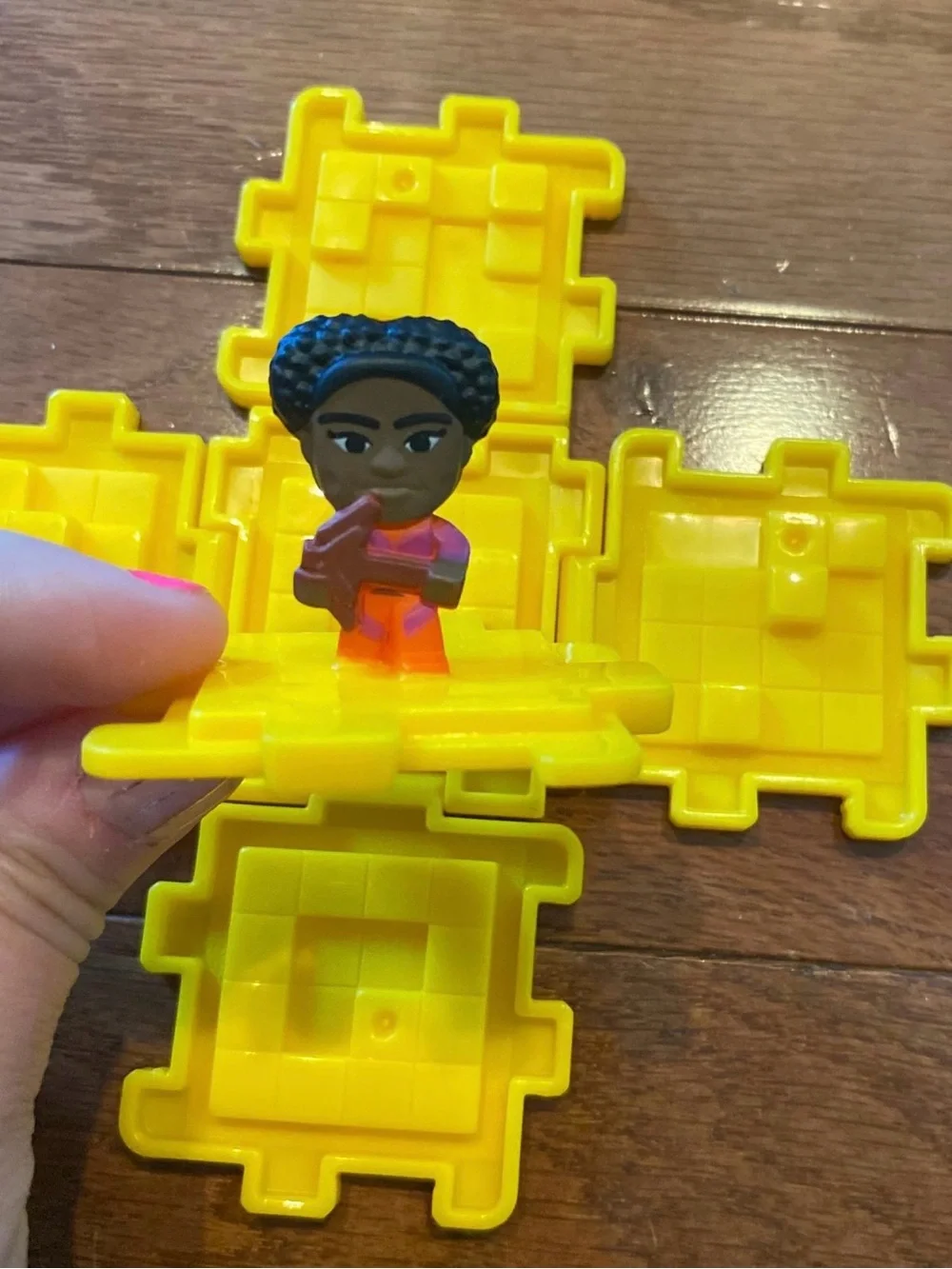 Minecraft Movie McDonald’s Happy Meal Toy #3 Gold Block &Dawn
